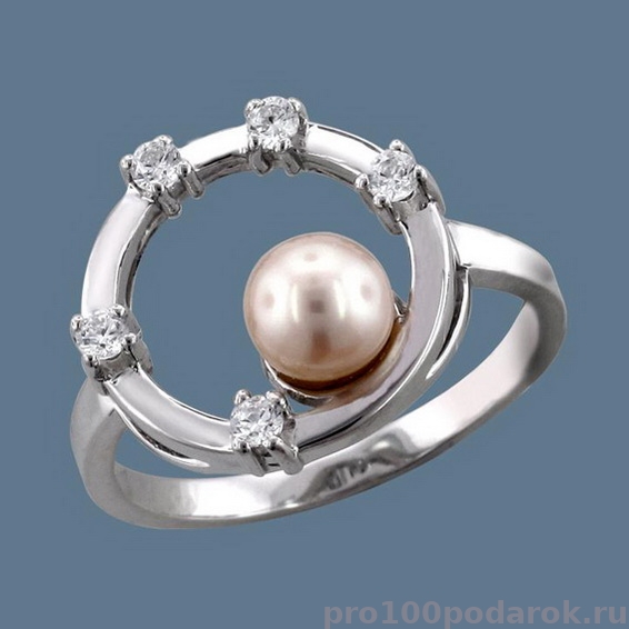Серебряное кольцо 01К352716
